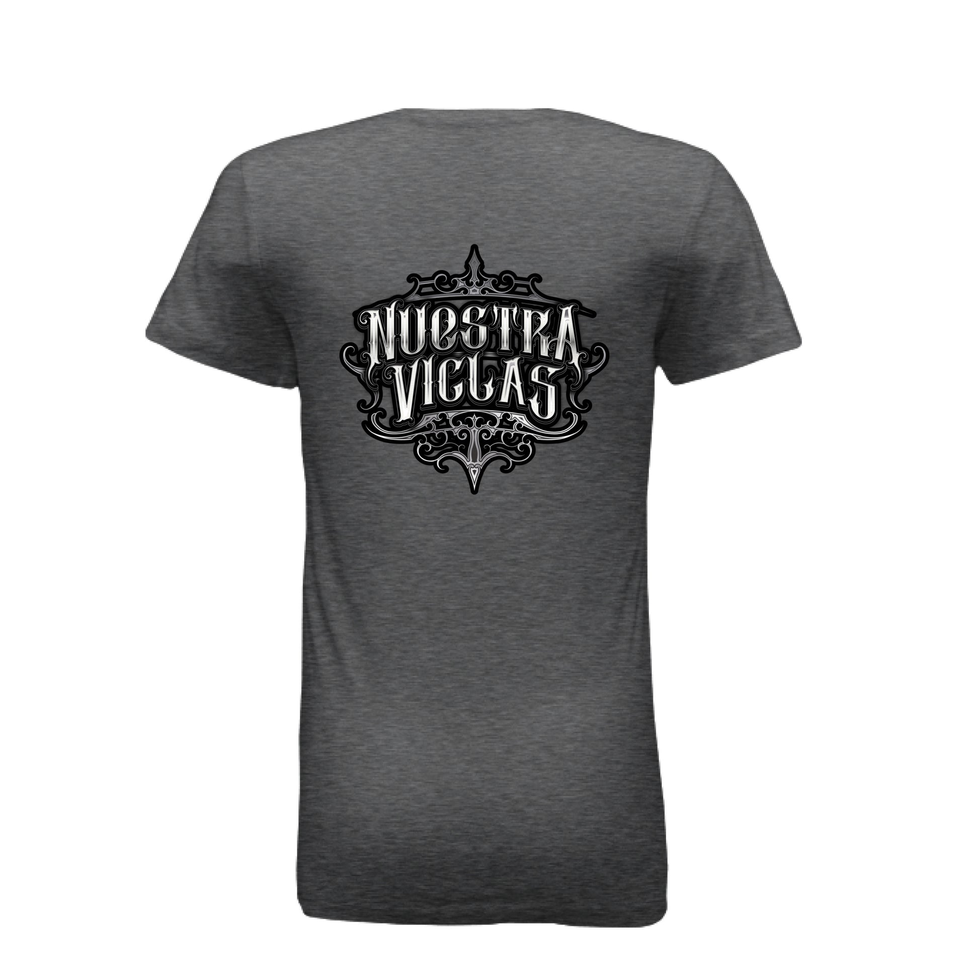 DRK GREY HEATHER - BACK