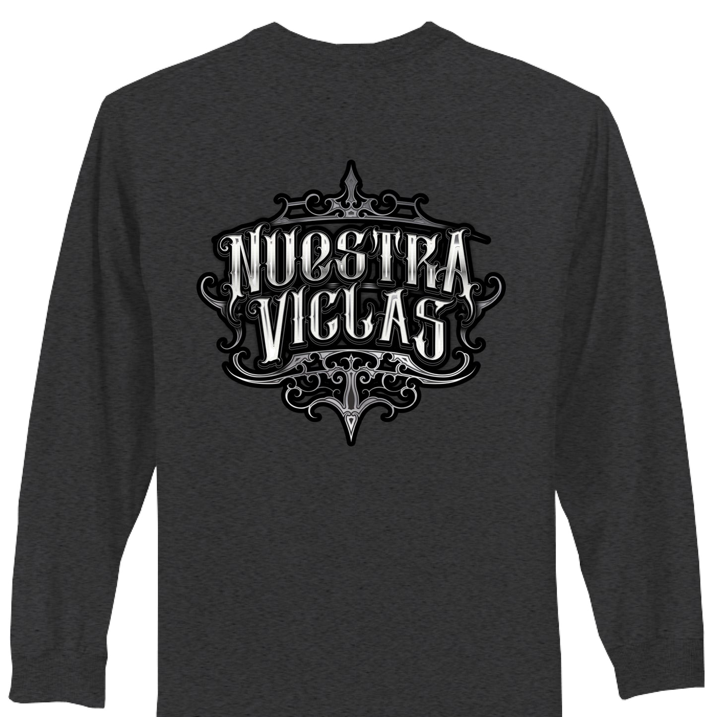 Charcoal Grey Heather - BACK