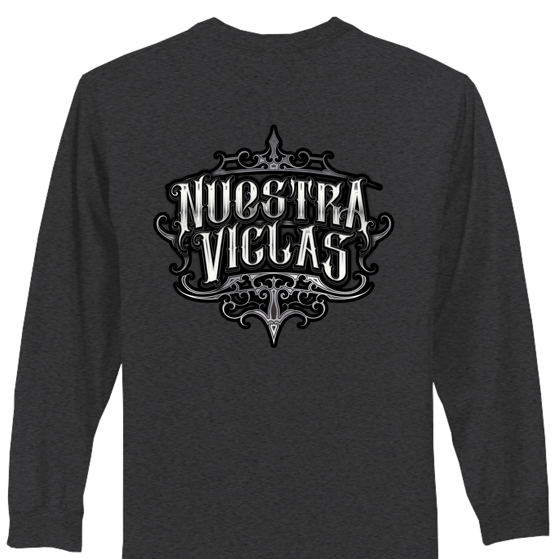 Charcoal Grey Heather - BACK