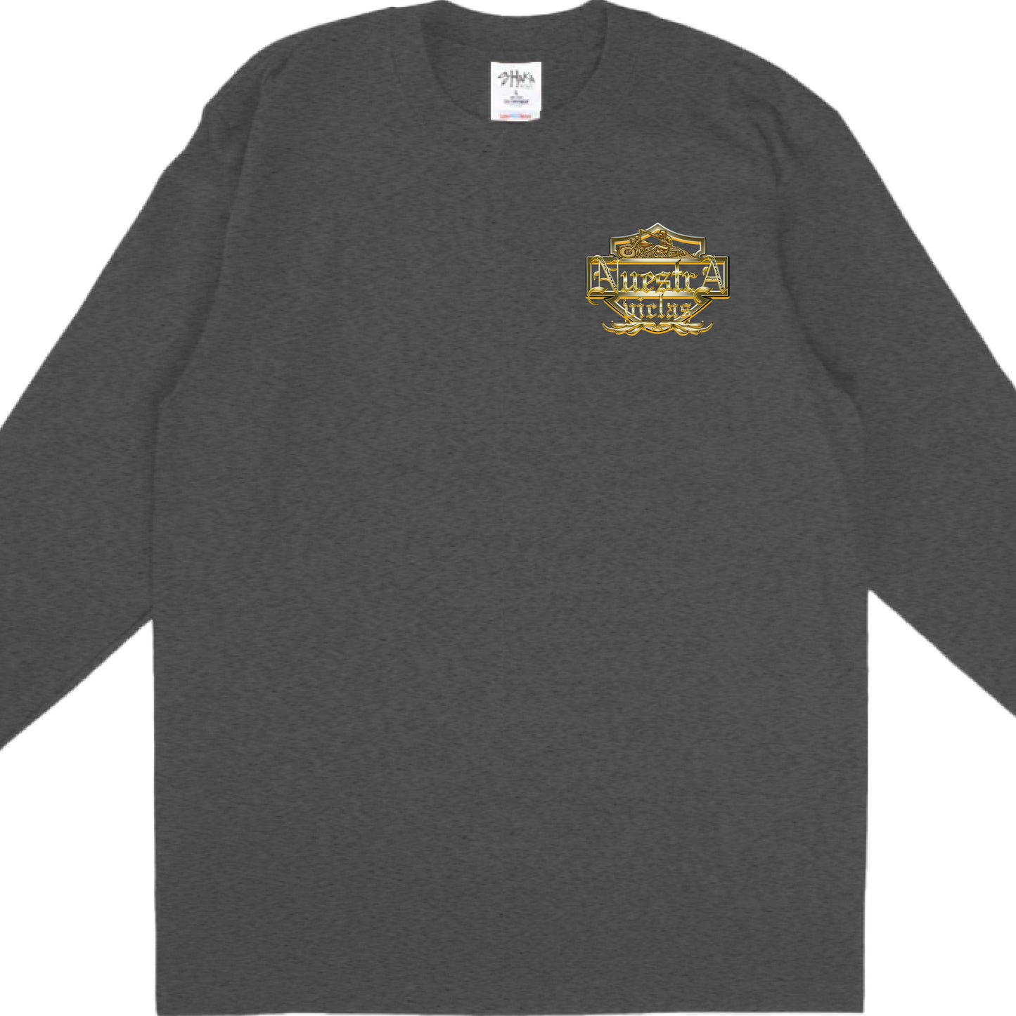 Charcoal Grey Heather - FRONT