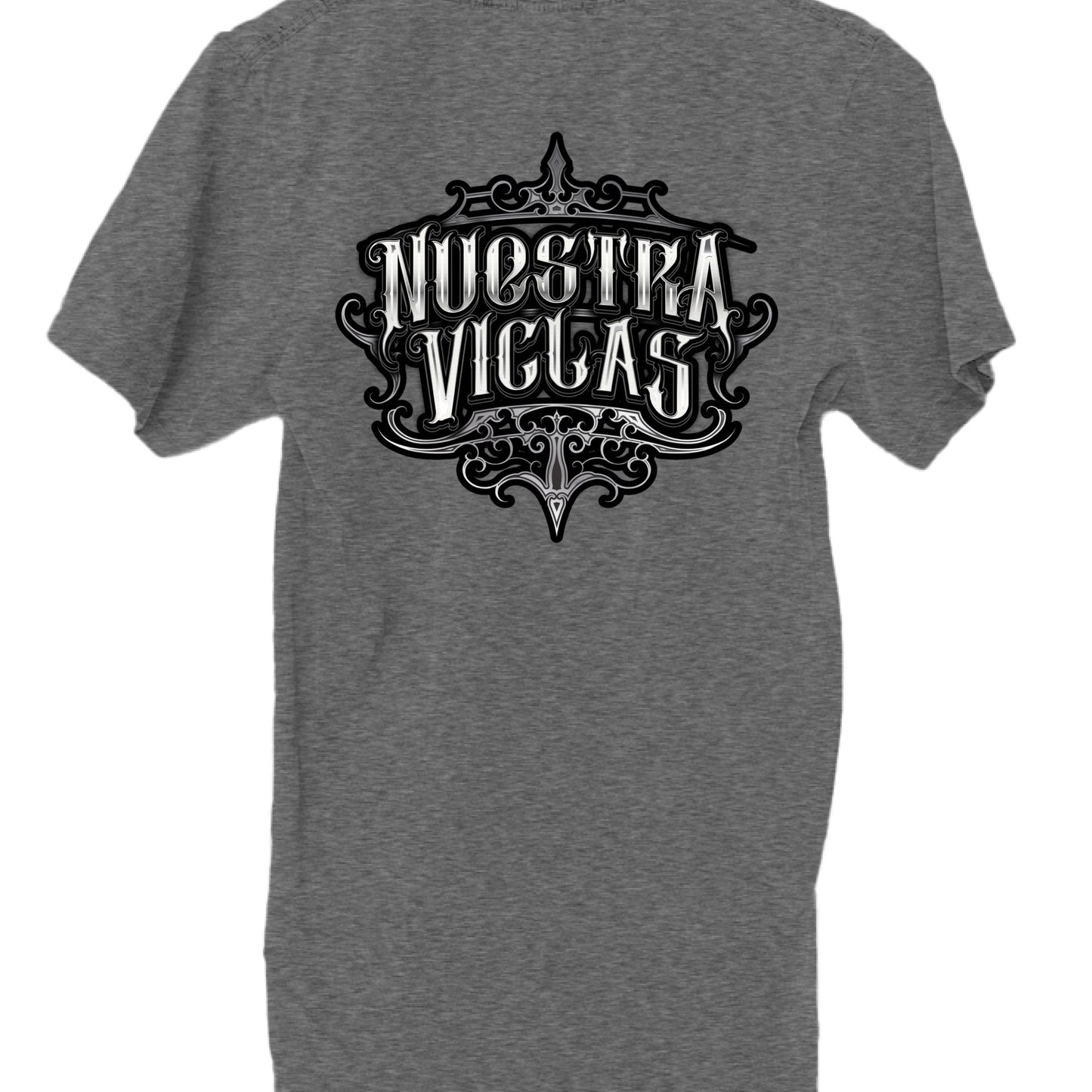 Charcoal Grey Heather - BACK