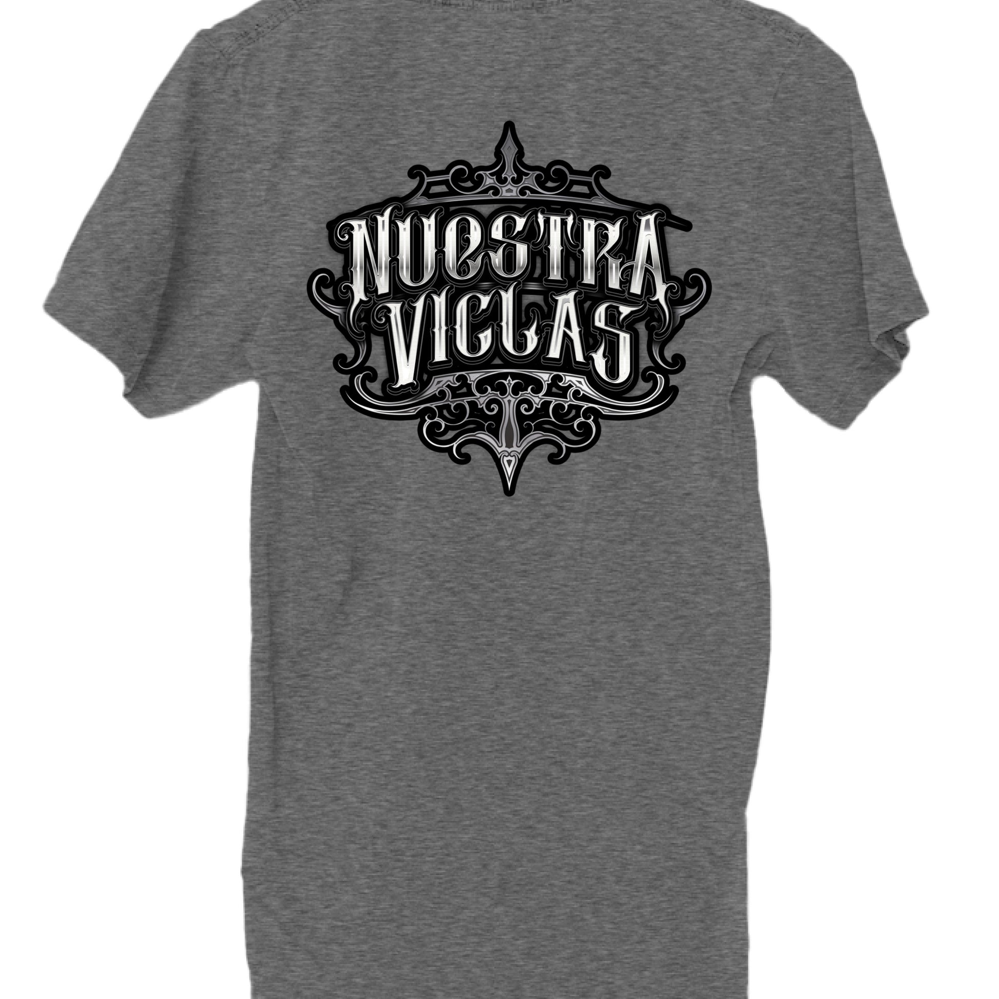 Charcoal Grey Heather - BACK